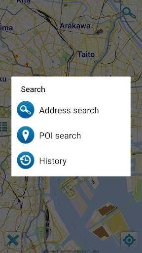 Map of Tokyo offline screenshot 2