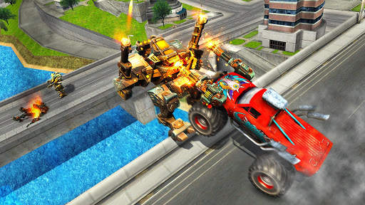 Monster Robot Hero City Battle screenshot 13