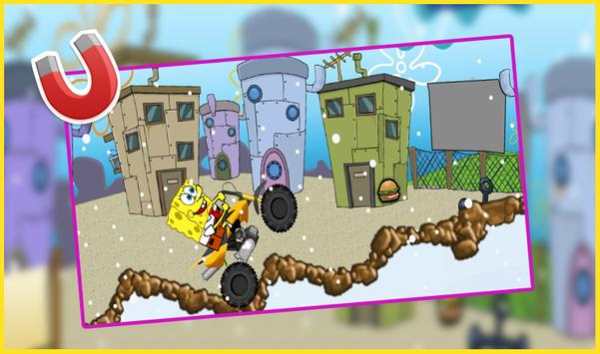 Spongbob Racing Car screenshot 1