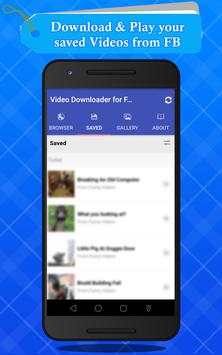 Video Downloader for Facebook screenshot 5
