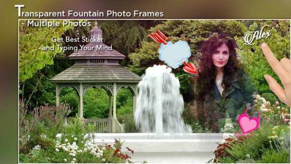 Transparent Fountain Photo Frames - Multiple Photo screenshot 4