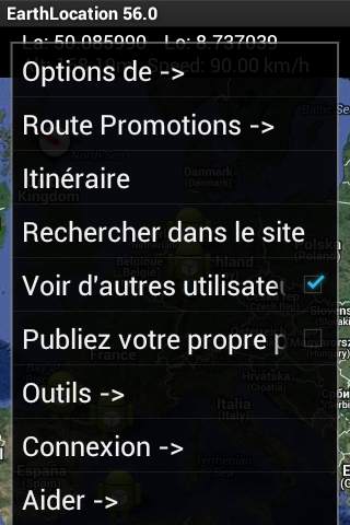 Suivi GPS EarthLocation screenshot 21