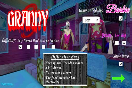 Barbi Granny 3 screenshot 1