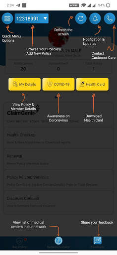 Care Health - Customer App screenshot 2
