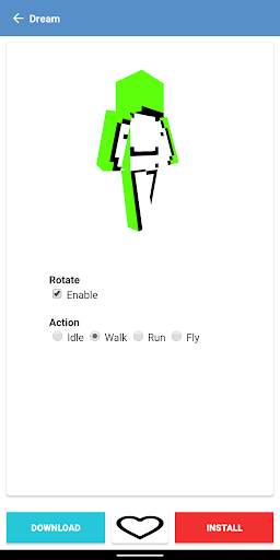 Dream Skins for Minecraft PE screenshot 3