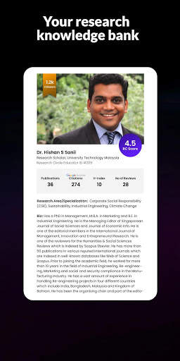 Research Circle screenshot 5