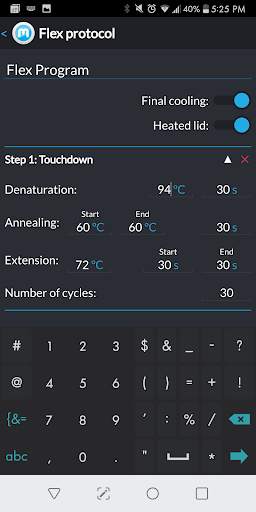 miniPCR App v2.0 screenshot 6