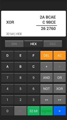 Binary Calculator 2 تصوير الشاشة