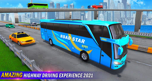 Driver ekstrim jalan raya Bus screenshot 1