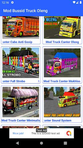 Mod Bussid Truck Oleng Terbaru screenshot 2