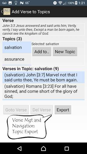 King James Version (KJV) Bible screenshot 8