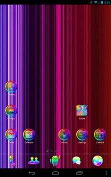 Color Mix GO Launcher Theme screenshot 1