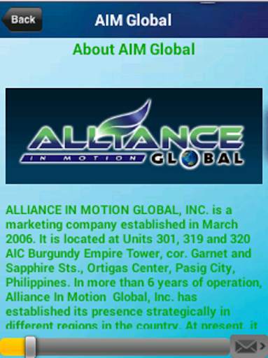 AIM Global Presentation App 3 تصوير الشاشة