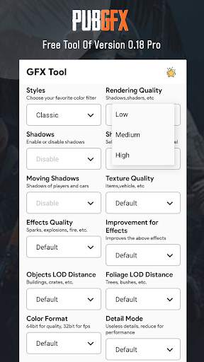 GFX Tool for PUBG - Guide for pubg 2020 скриншот 3