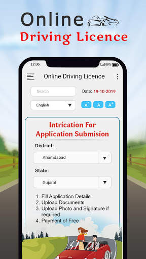 Driving License Online Apply screenshot 4