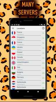 Guepard Vpn - Gratis Proxy Cepat Super vpn screenshot 3