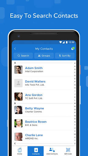 vCard Global Business Card 4 تصوير الشاشة