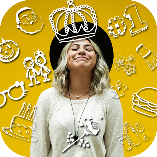 DOODLE PHOTO EDITOR ✨ DOODLE SHAPE STICKERS icon