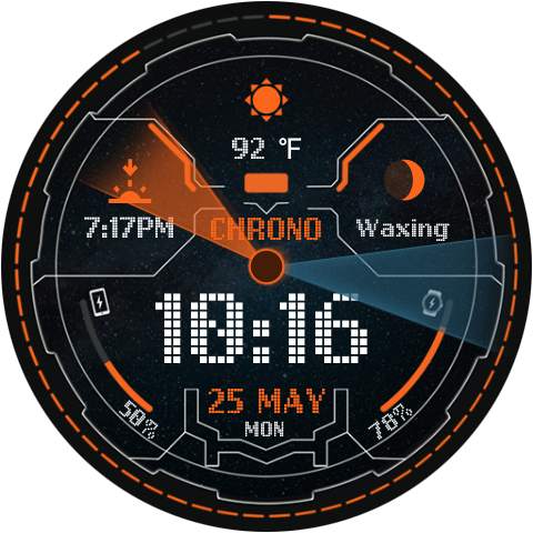 Nimbus Watch Face & Clock Live Wallpaper screenshot 13