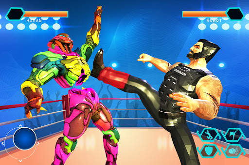 Kung Fu Fighting Games: Robot New Games 2021 screenshot 1