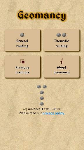 Geomancy Sand Edition screenshot 1