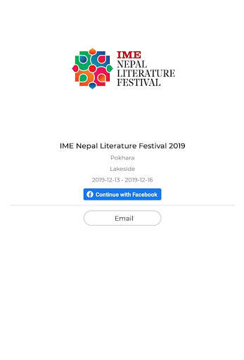 IME Nepal Literature Festival (NLF) 1 تصوير الشاشة