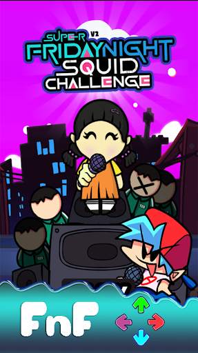 FNF Mod Squid Challenge screenshot 1