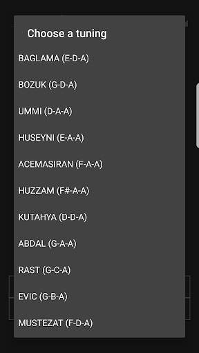 Baglama Tuner screenshot 2