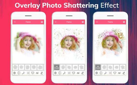 Shattering Effect - Photo Lab Editor screenshot 2