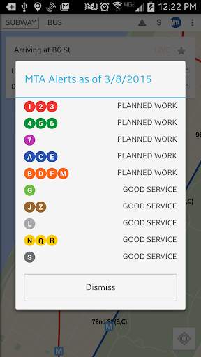 NYC Bus & Subway Live screenshot 5