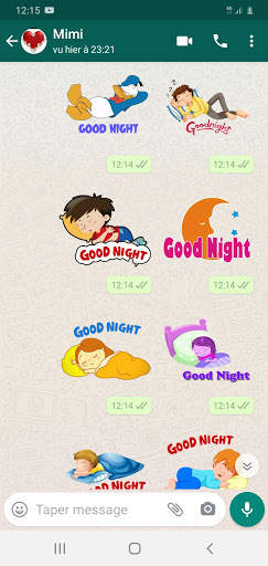 Good Night Sticker For Whatsapp screenshot 5