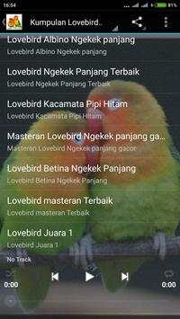 Suara Burung Lovebird Juara screenshot 5