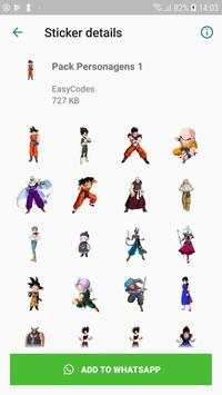 Stickers Dragon Ball for WhatsApp screenshot 7