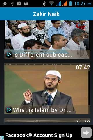 Latest Dr Zakir Naik Lectures screenshot 4