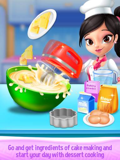 Cake Making Bakery Chef Game screenshot 2