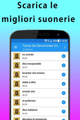 Suonerie di musica cristiana in spagnolo screenshot 1