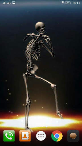 Rap Dancing Skeleton LWP स्क्रीनशॉट 4