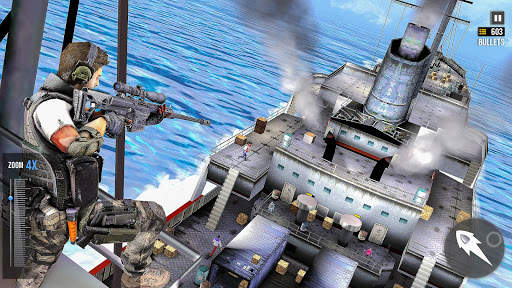 FPS Sniper 3D Assassin: Offline Gun Shooting Games screenshot 4