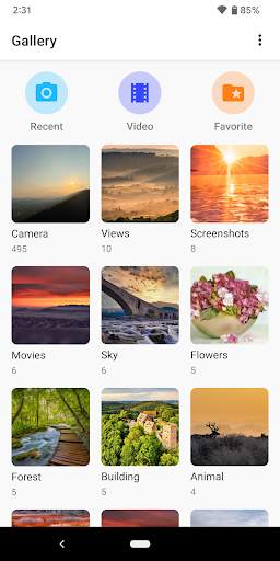 Gallery - Photos & Exif Editor screenshot 1
