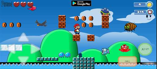 Super Bros Classic original Game 1985 screenshot 2