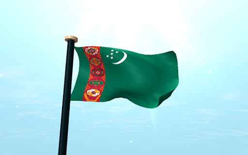Turkmenistan Flag Wallpaper screenshot 4