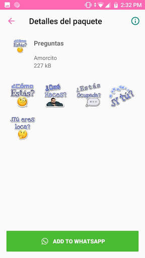 Stickers romanticos para WhatsApp - WAStickerApps screenshot 6