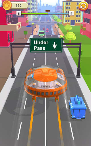 Futuristic Bus screenshot 2