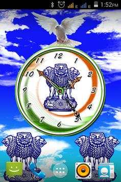 India Clock Live Wallpaper screenshot 4