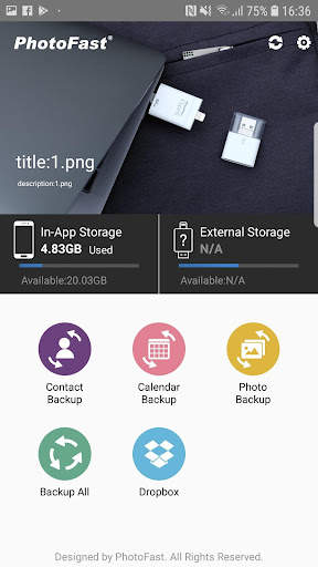 PhotoFast ONE screenshot 1