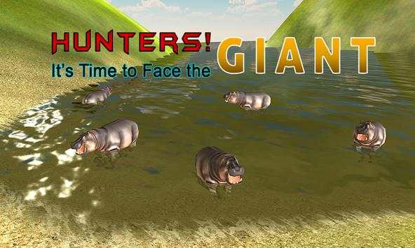 Angry Hippo Hunter Simulator screenshot 3