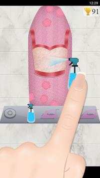 ironing clothes girl game screenshot 2