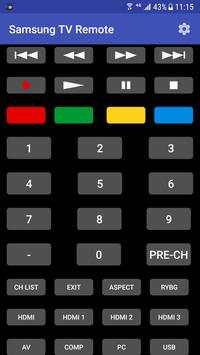 Samsung TV remote (IR) screenshot 2