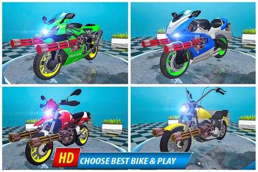 Bike Racing Simulator: Traffic Shooting Game screenshot 8
