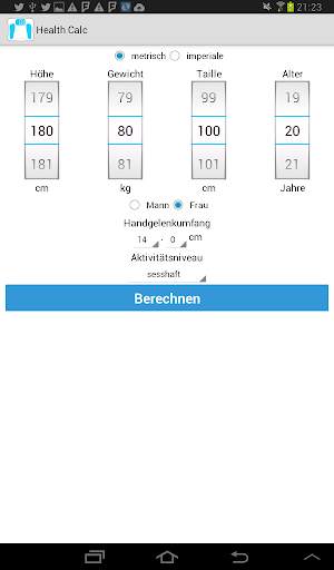 Gesundheit Rechner screenshot 6